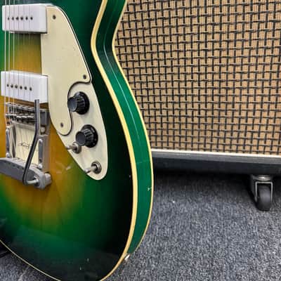 Micro-Frets Spacetone 70s - Martian Green Burst image 3