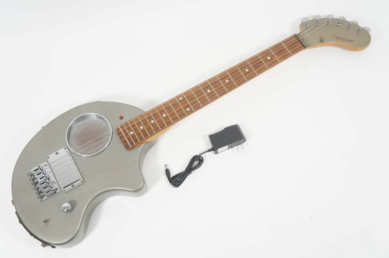 [SALE Ends June 30] Fernandes DIGI-ZO NOMAD DELUXE SILVER Built-in Multi-Effects, Amp Travel ZO-3 image 1