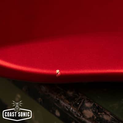 2010 Fender '69 Reissue Mustang MG69-MH Made in Japan Candy Apple Red w/Matching Headstock image 11