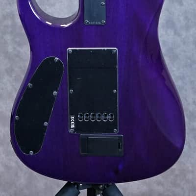 Sterling By Music Man JP150 John Petrucci Electric Guitar Purple Nebula Finish - W/Setup image 5