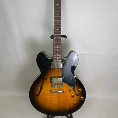 Epiphone Dot Deluxe with Rosewood Fretboard 2008 - 2018 - Vintage Sunburst image 3