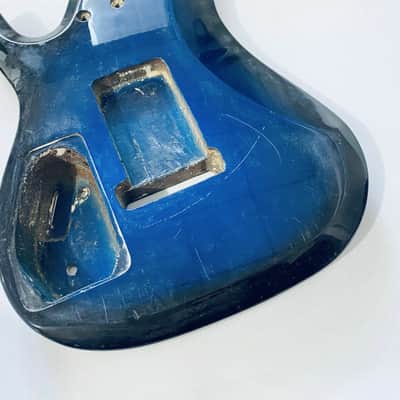 Blue Burst HSH Guitar Solid Basswood Body image 5