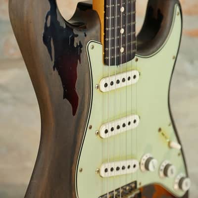 FENDER CUSTOM SHOP Stratocaster Rory Gallagher Signature Heavy Relic - 2024 - 3T Sunburst image 11