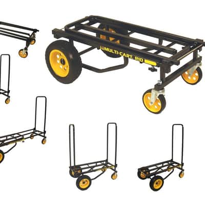 RocknRoller R10RT MultiCart R10 500lb Capacity DJ PA Equipment Transport Cart image 1