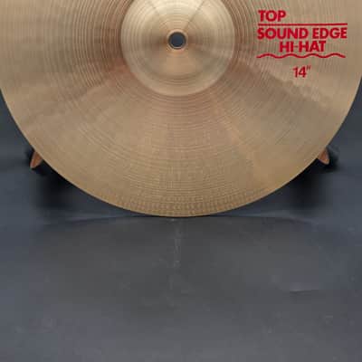 Paiste 14" 2002 Sound Edge Hi-Hat Cymbals Brilliant image 2