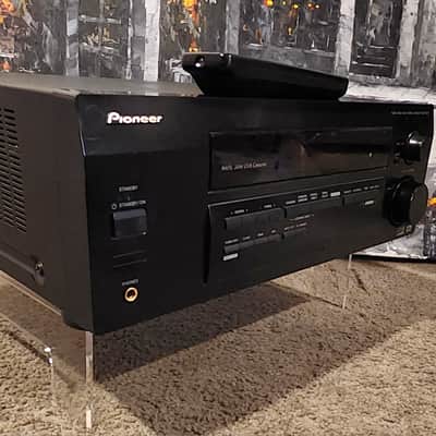 Pioneer PIONEER VSX-D412-K AM-FM 5.1 Stereo Receiver 90s  - Black metal image 4