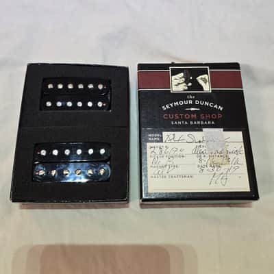 Seymour Duncan Custom Shop Alex Skolnick Humbucker Set 2019 - Black image 5