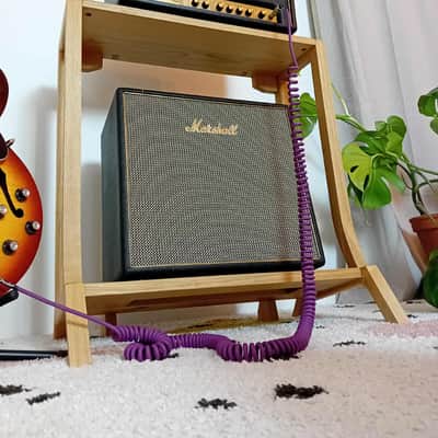 Lakefront Natural Pi Amp Stand: Handmade Solid Wood Angled Guitar Amplifier stand 2025 - Clear hardwax oil image 4