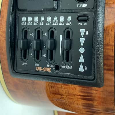Takamine EF508KC NEX Koa Acoustic-Electric Guitar Gloss Natural + Hard Case B-Stock image 16