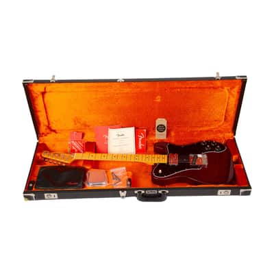 2022 Fender American Vintage II 77 Telecaster Custom Electric Guitar, Maple FB, Wine, VS22XXXX image 10