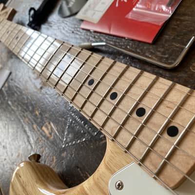 Fender Japanese 2024 Limited Edition Traditional 70's Stratocaster. Natural Ash. Unplayed Condition. MIJ Japan image 5