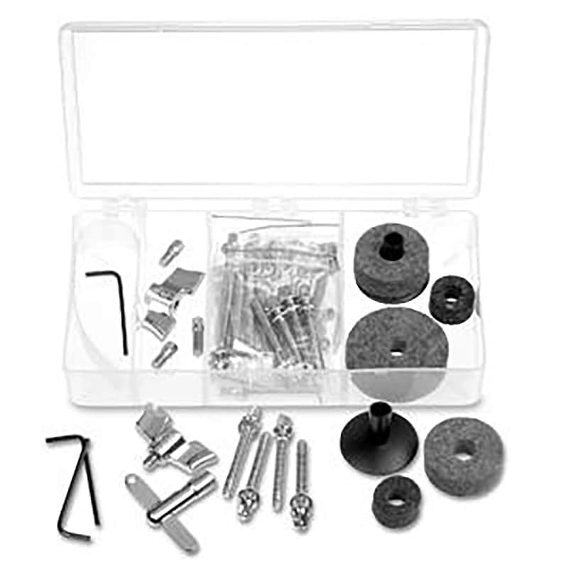 DW DWSMSVKIT Drummer's Survival Kit Hardware Pack Black/Chrome image 1
