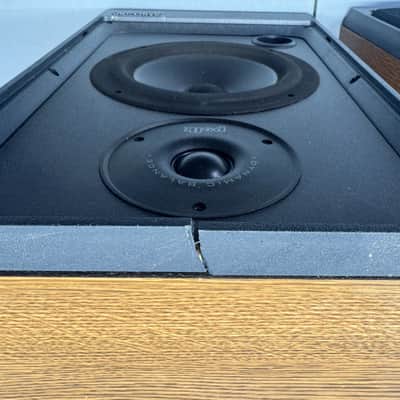 Polk Audio S4 Bookshelf Speakers HiFi Stereo Vintage Home Audio Black Left Right image 4
