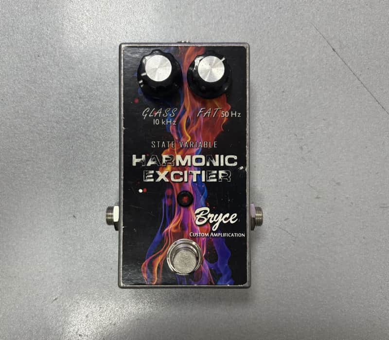 Bryce Harmonic Exciter 2-stage boutique EQ pedal for electric guitar image 1