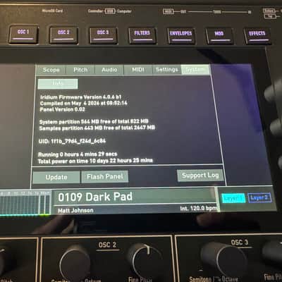 Waldorf Iridium Desktop Synthesizer 2020 - Present - Black image 15