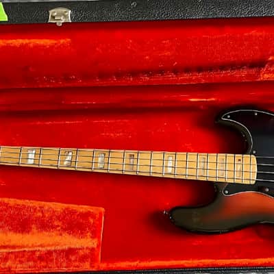 Fender Jazz Bass  1975 Fender Jazz Bass 1975 - Sunburst image 9
