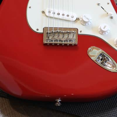 Minty! 2021 Fender Mod Shop Stratocaster w/ Rosewood Neck Electric Guitar Dakota Red + COA OHSC image 6