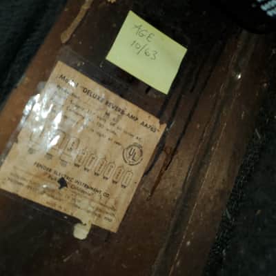 Fender Deluxe Reverb 1963 pre CBS image 4
