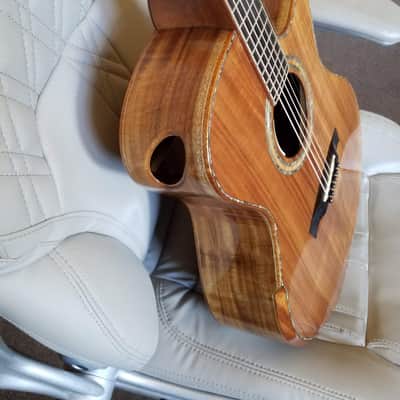 Maestro Guitars Custom Series Singa KO CSB K 2017 Full Pacific Koa image 3
