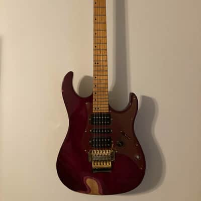 Washburn Pro X Series HSH Floyd Rose Trans Dark Cherry Guitar