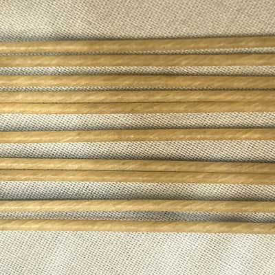 Ludwig Super Sensitive 10 Strand Gut Snares (TDG-U-296) 30's?? - chrome image 11