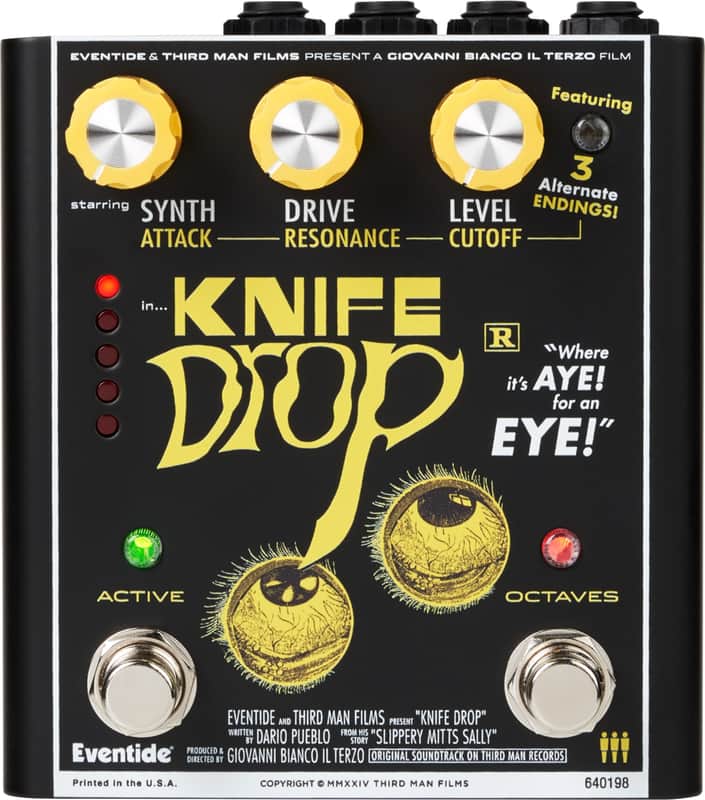 Eventide Knife Drop Fuzz/Distortion Effects Pedal image 1