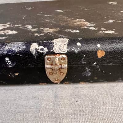 Fender Jazz Precision Telecaster Bass Hard Case 1967-1971 Black Orange image 24