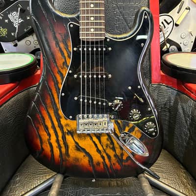 Fender American Performer Stratocaster- Sandblasted Sunburst w/ Gig Bag (Pre-Owned) image 1