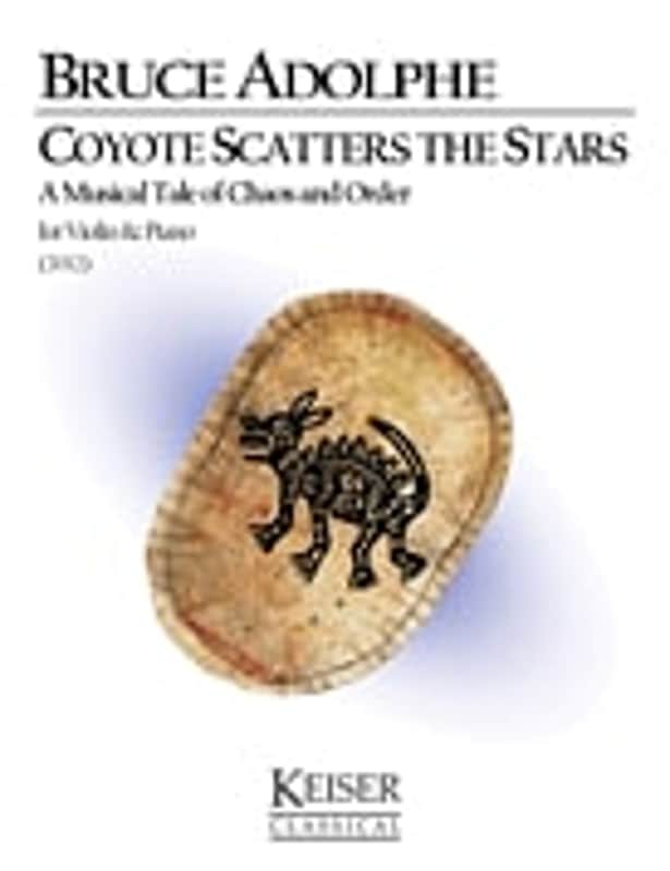 Coyote Scatters the Stars: a Musical Tale of Chaos and Order - Violin and Piano image 1