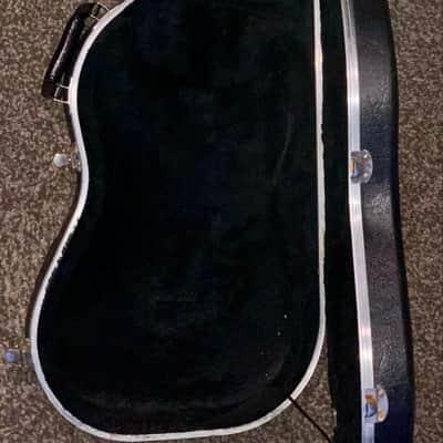 1980's Fender  red label Hardshell case for STRATOCASTER or telecaster strat tele image 4