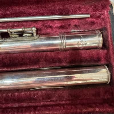 Argonaut Vintage Italian Flute 1960 - Silver Plated image 14