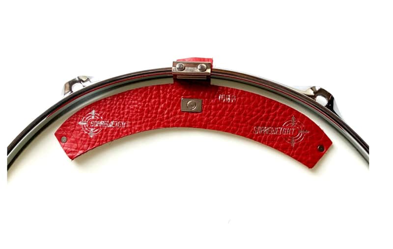 Snareweight M80 Medium to Heavy Drum Damper, Red image 1
