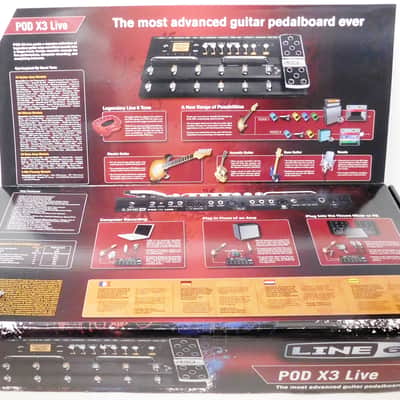 Line 6 Pod X3 Live Advanced Pedalboard + Top Zustand + OVP + 1,5Jahre Garantie image 3