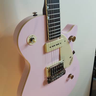 Gretsch G2215-P90 Streamliner Junior Jet Club - Shell Pink image 12