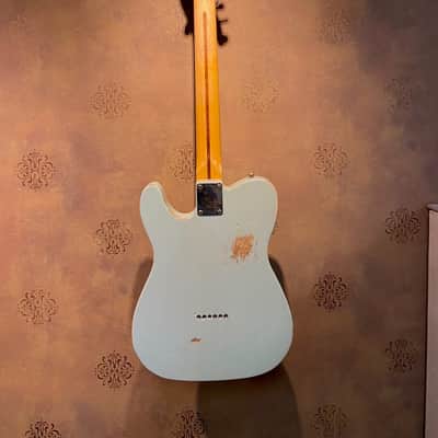 Custom Relic Fender Highway One Telecaster with Maple Fretboard - 2007 - Daphne Blue image 7