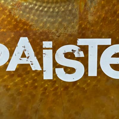 Paiste 20" RUDE Ride/Crash Cymbal 1985 - Vintage Time Capsule - VIDEO image 13