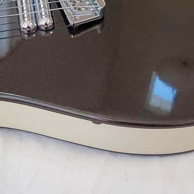 Danelectro Mod 6 HSS Made in Korea Rare Mid 90s Electric Guitar - Black Sparkle Finish + Gig Bag image 6