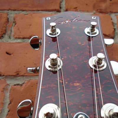 Godin Radiator Trans Cream SF Guitar w/bag-store demo image 4