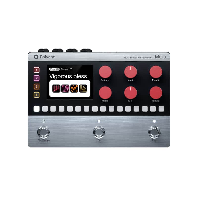Polyend Mess Multi-Effect Step Sequencer Stomp Box image 1