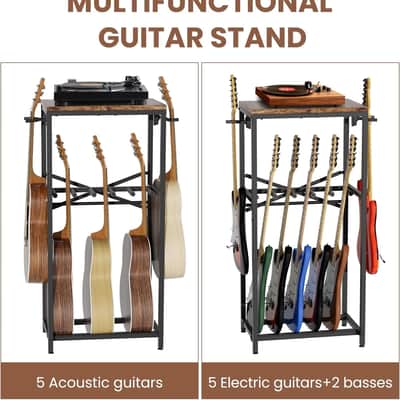 Multi Guitar Stand Rack – Floor Stand for 5–7 Electric & Acoustic Guitars image 5
