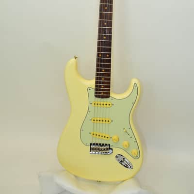2023 Fender American Vintage II 1961 Stratocaster Electric Guitar, Rosewood Fingerboard, Olympic White w/ Case image 2
