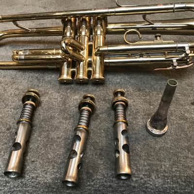All Original Olds Ambassador Trumpet Fullerton CA - Gold Laquer image 22