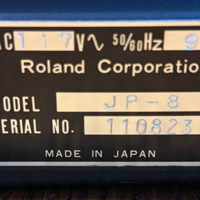 Roland Jupiter-8 61-Key Synthesizer 1981 - 1985 - Black image 9
