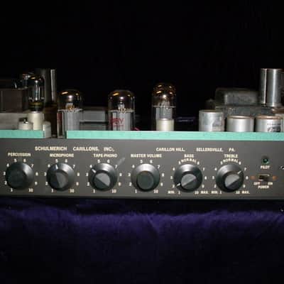 Schulmerich Carillons Mono Tube Amplifier Uses 4 6L6GC Output Tubes Well Made image 3