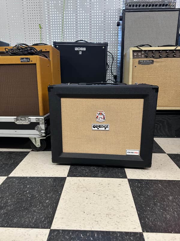 Orange Crush Pro 60 2-Channel 60-Watt 1x12" Guitar Combo 2013 - Present - Black image 1
