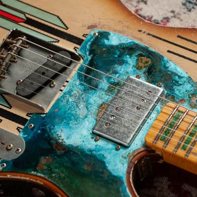 Fender & Two-Rock "Chimayo" Set - Custom Shop '52 Heavy Relic Masterbuilt Telecaster and Silver Sterling Signature image 10