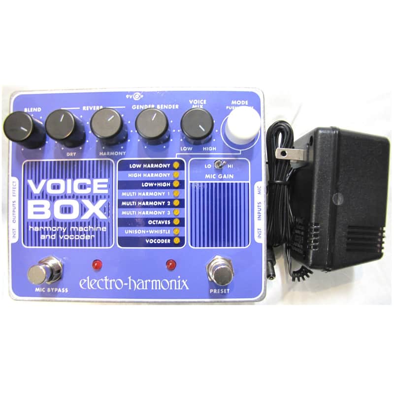 Used Electro-Harmonix EHX Voice Box Vocal Harmony Machine Vocoder Effects Pedal! image 1