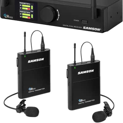 Samson Concert XD2 Digital Wireless Lavalier Microphone System - 1.9GHz image 1
