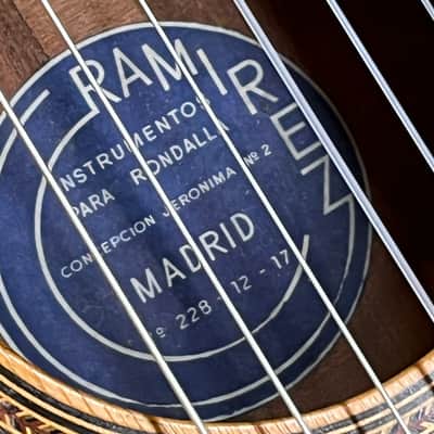 Ramírez Blue Label "Concepción Jerónima No. 2" Classical Guitar w/ Case image 25