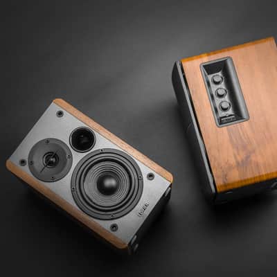 Edifier R1280DB Powered Bluetooth Bookshelf Speakers - Optical Input - Wood image 6